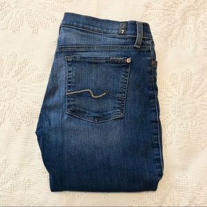 7 for all mankind Gwenevere skinny jeans sz31